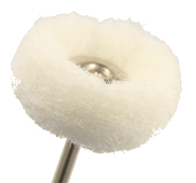 Miniaturbürste RAD ohne Schleifmittel Stufe: Hochglanz (1 Packung á 10 Stück)