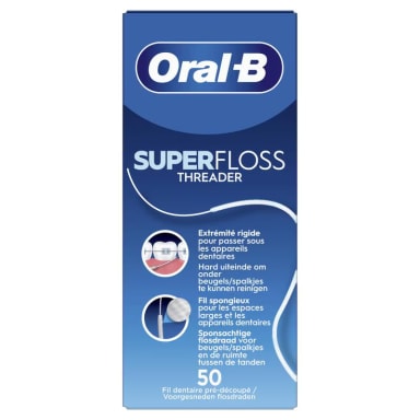 Oral-B Super Floss Threader (50 stuks)