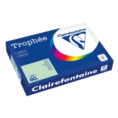 Clairefontaine copy paper A3 80 g 500 sheets light green