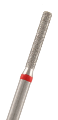 Diamant Zylinder Kante rund Körnung: Rot (fein, 1 Packung á 5 Stück)