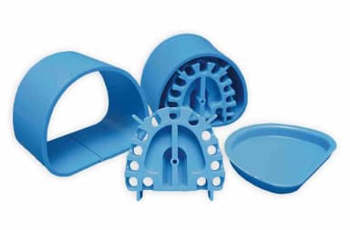 SILADENT Cuvetsysteem Blauw Maat 2 Complete Set