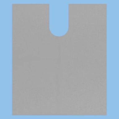 Euronda Monoart Bib Up! Patient Capes Platingrau