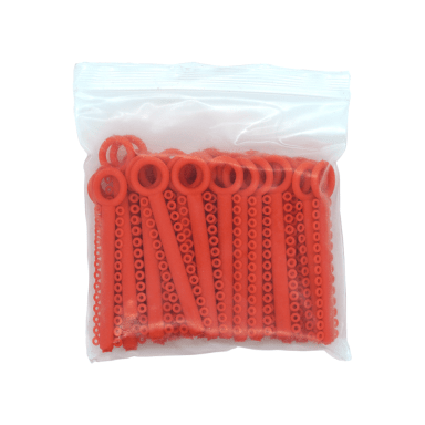 Gummiligaturen (Rot)