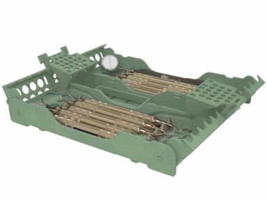 ZIRC Dental Products E-Z Jett Cassette 10 Inst. D-Groen (pcs)
