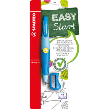 Stabilo mechanical pencil EASYergo left-handed light blue/dark blue