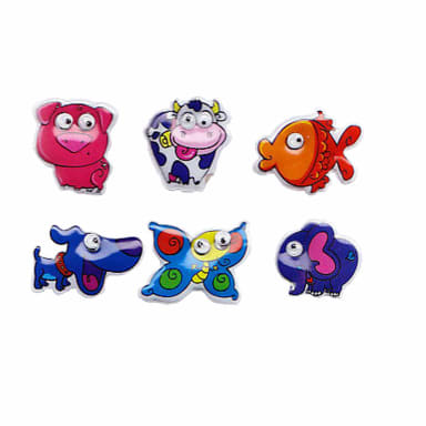 MirusMix Stickers Dieren met Oogjes (144 stuks)