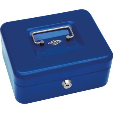 Wedo cash box 20x16x9 cm size 2 blue