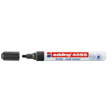 edding chalk marker 4095 2-3 mm bullet tip black