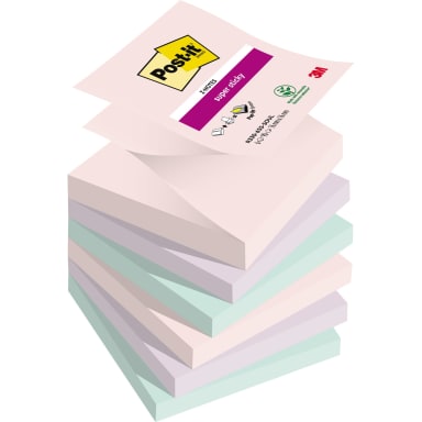 Post-it Haftnotiz Super Sticky Z-Notes 76x76 mm 6 Stück