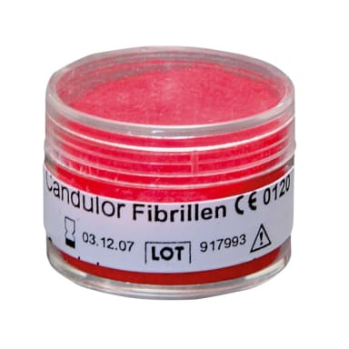 Fibrillen (rote Einlegefäden) Pa