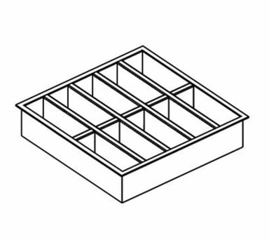 MEDIADENT Lade-inzetstuk VH12E-80 (10 stuks)