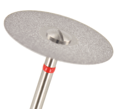 Diamantscheibe (0.2 mm) Körnung: Rot (fein, 1 Packung á 1 Stück)