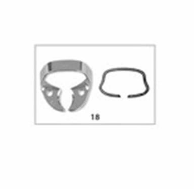 Hager & Werken Pasrubber Damklem (18 stuks)
