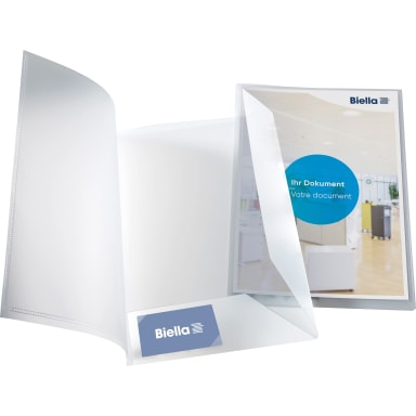 Biella presentation folder Pearl 5 A4 50 sheets PP clear