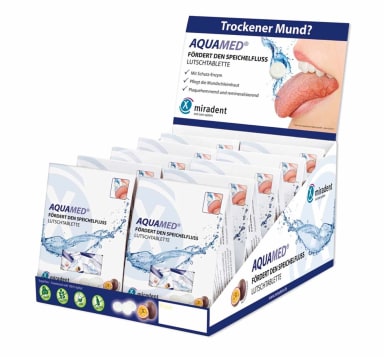 Hager & Werken AQUAMED® Lutschtabletten Display