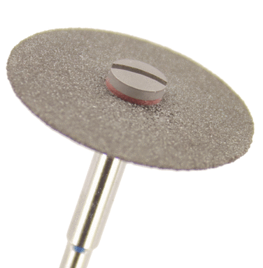 Sinterdiamantschleifer Linse dünn Körnung: grob (1 Packung á 6 Stück)
