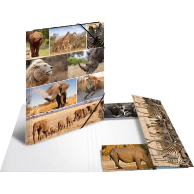 HERMA document folder A3 African animals