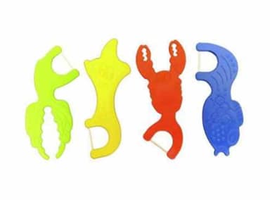 DENT-O-CARE Kids Ocean Flosser Floshouder 32 stuks