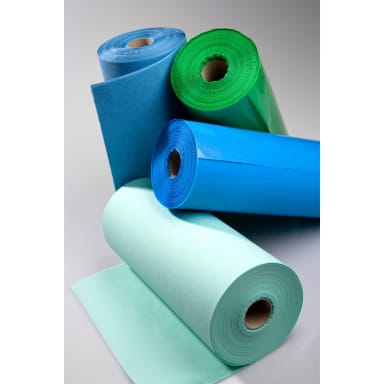 BMS Dental Wegwerp Slabben Bibs op Rol (50 x 60 cm - 80 st.) - Div. Kleuren
