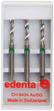 Edenta Pin-Master A boor maat 4 K groen (3 stuks)