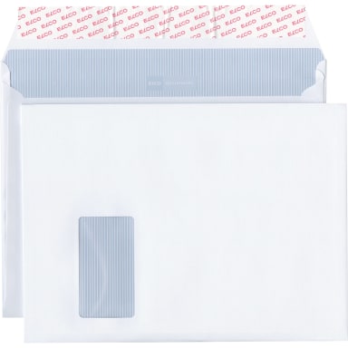 Elco Documento gusset envelope C4+ with window 200 pieces white