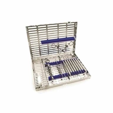 Hu-Friedy IMS Cassette Sign.16 Instrumenten Rood