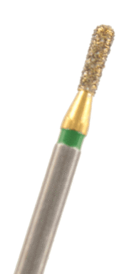 ZD-Diamant Birne lang Körnung: Grün (grob, 1 Packung á 5 Stück)