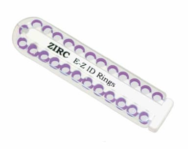 ZIRC Dental Products EZ-ID Markeerringen Klein N-Paars (25 stuks)