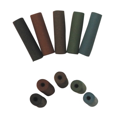 Dedeco Rubber Polijstmachine Cilinder Blauw 24 mm (100 stuks)