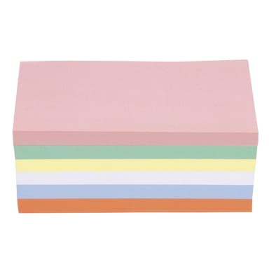 magnetoplan moderation card rectangle 200x100 500 pieces assorted