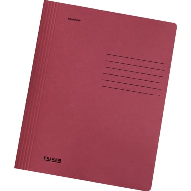 Falken flat file A4 cardboard bordeaux