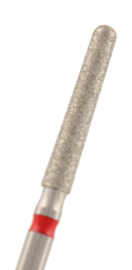 Diamant konisch rund Körnung: Rot (fein, 1 Packung á 5 Stück)