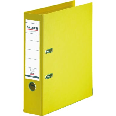 Falken ring binder Chromocolor A4 80 mm yellow
