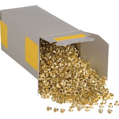 hang eyelet 270 brass-plated 5x6.9 mm 5,000 pieces