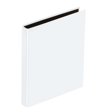 Pagna ring binder Basic Colours A4 4 rings PP white