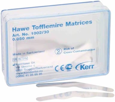 Kerr Hawe™ Tofflemire Matrizen 1002/30 0,05mm Thin