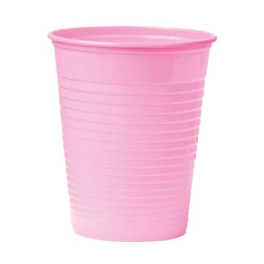 Unigloves Mouth Rinse Cups 180ml Pink