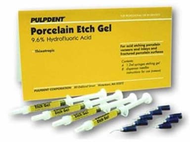 Pulpdent Porselein Etch Gel 9,6% 4x1,2ml