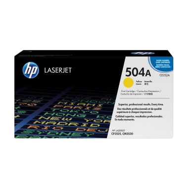 HP toner 504A 7,000 pages yellow