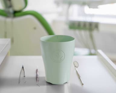 DENTCYC DENTCUP 2.0 Mehrweg-mouth Rinse Cups Green