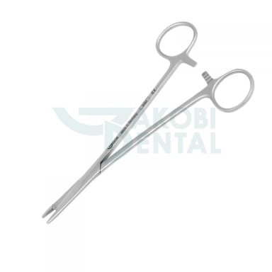 Needle holder/ scissors Olsen-Hegar NHOH beaks serrated, total lenght ca. 170mm, stainless steel