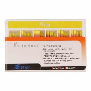 VDW Reciproc Gutta-Percha Staven R50 (60 stuks)