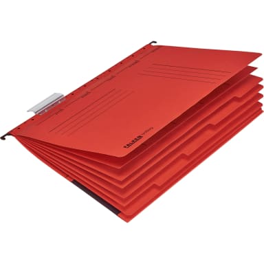 Falken personnel file A4 red