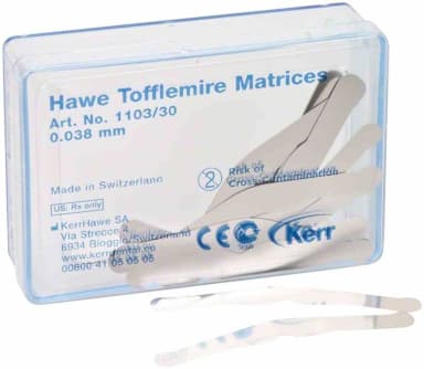 Kerr Hawe™ Tofflemire Matrizen 1103/30 0,038mm Thin