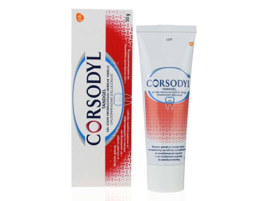 Corsodyl Tandgel 10mg/G