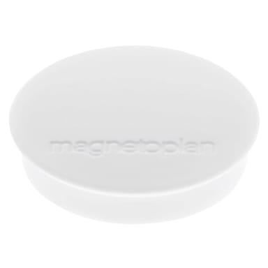 magnetoplan magnet Discofix Standard 10 pieces white