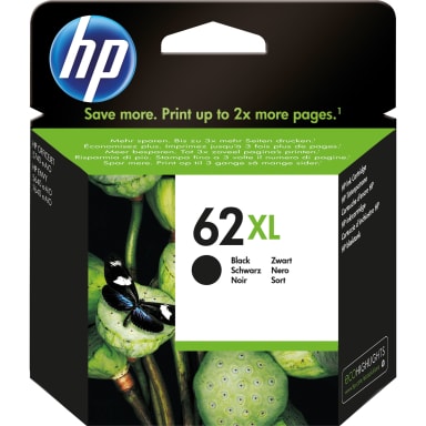 HP ink cartridge 62XL 600 pages black