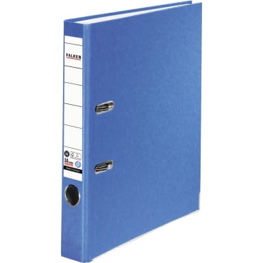Falken ring binder Recycolor A4 50 mm paper blue