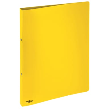 Pagna ring binder A4 2 rings yellow