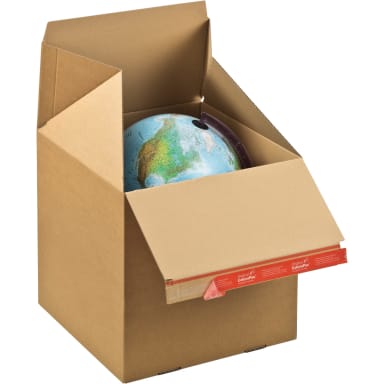 ColomPac shipping box Eurobox 194x194x87 mm brown